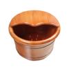 GSKDBCC GIUIN Wooden Barrel-Shaped Foot Bath, Relaxing Foot Soak Tub, Large Foot Basin Made of Thickened Material view 1