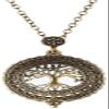 ALDDPWE Retro Magnifying Glass Necklace, Portable Mini Magnifier Pendant view 1