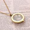 ALDDPWE Retro Magnifying Glass Necklace, Portable Mini Magnifier Pendant view 4