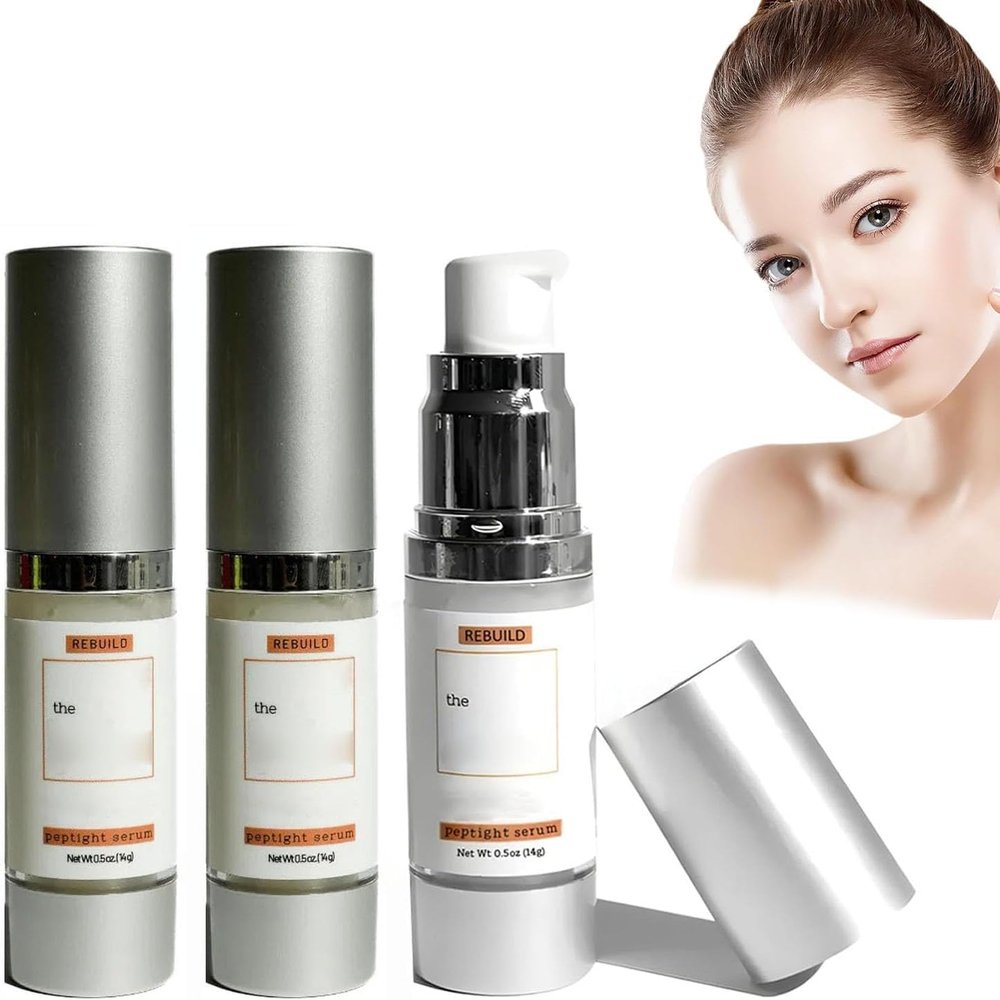 Peptide Wrinkle-Reducing Face Cream, 12 Peptides, Moisturizing, Firming, Smoothing, 3-Pack