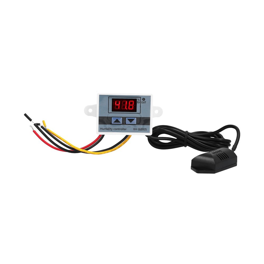 Digital Humidity Controller with LED Hygrometer
