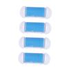 10 Replacement Roller Heads for Foot Care Tool, Blue, Plastic view 1