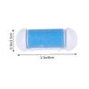 10 Replacement Roller Heads for Foot Care Tool, Blue, Plastic view 3