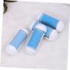 10 Replacement Roller Heads for Foot Care Tool, Blue, Plastic view 4