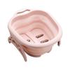 Massage Bucket, Soaking Bucket, Collapsible Basin, Spa Foot Bath Bucket, Household Sauna Bathtub (Color: A, Gre (C Chaser of Light view 1