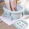 Massage Bucket, Soaking Bucket, Collapsible Basin, Spa Foot Bath Bucket, Household Sauna Bathtub (Color: A, Gre (C Chaser of Light view 3