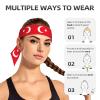 Sweat-Absorbing Turkey Flag Headband for Tennis, Running and Cycling view 4