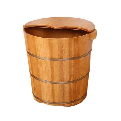 GSKDBCC Wooden Foot Bath for Pedicure and Foot Soaking, Adult Foot Basin, Foot Spa (Size: B) – Chaser of Light