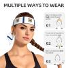 West Virginia Flag Sweat-Absorbing Headband for Tennis, Running, and Cycling view 4