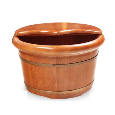 GSKDBCC Wooden Barrel-Shaped Foot Bath Basin for Soaking Feet, Foot Bath Massager, Wooden Foot Bath Bucket – Chaser of Light