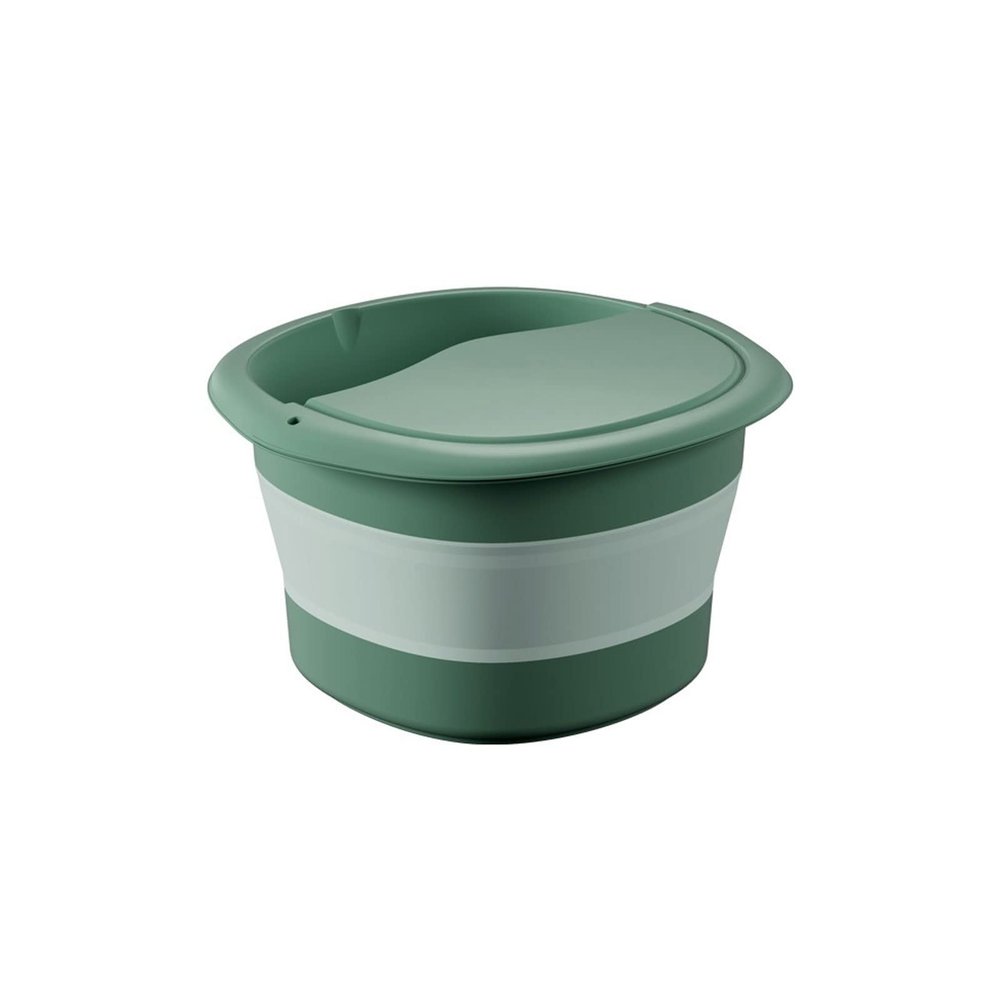 GSKDBCC Foot Bath Bucket, Foldable Basin, Massage Bucket, Foldable Wash Tub, Basic Chaser of Light