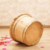 GSKDBCC Wooden Barrel Foot Basin for Foot Baths, Solid Cedar Wood, Chaser of Light view 3