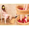GSKDBCC Wooden Barrel Foot Basin for Foot Baths, Solid Cedar Wood, Chaser of Light view 4