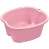 GSKDBCC Foot Bath Bucket, Plastic Household Foot Bath Basin, Raised and Reinforced, Massage Health Foot Bath (Pink) Chaser of Light view 1