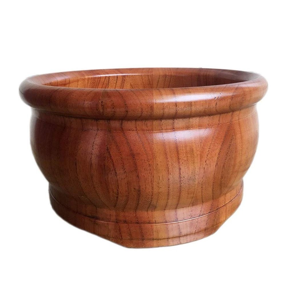 GSKDBCC Wooden Barrel Foot Bath Tub, Foot-Soaking Basin, Wooden Pedicure Bucket, Foot Spa for Adults, Independence Gift, Chaser of Light