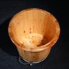 GSKDBCC Wooden Barrel Foot Bath, Foot Massage Tub with Lid, Foot Bath Basin for Soaking or Detox, Chaser of Light view 2