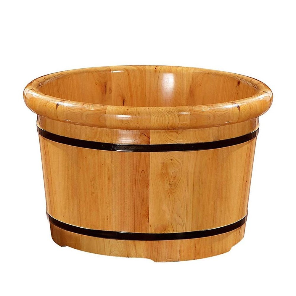 GSKDBCC Wooden Barrel Foot Bath with Massager – Chaser of Light