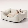 M&Catree Waterproof Dog Bed, Beige, Size M, 50 x 65 x 22 cm view 2