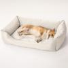 M&Catree Waterproof Dog Bed, Beige, Size M, 50 x 65 x 22 cm view 3