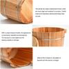 GSKDBCC Wooden Barrel Foot Bath for Soaking Feet, Foot Basin for Adults, Wooden Bucket Gift for Pedicures – Chaser of Light view 3