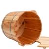 GSKDBCC Wooden Barrel Foot Bath for Soaking Feet, Foot Basin for Adults, Wooden Bucket Gift for Pedicures – Chaser of Light view 4
