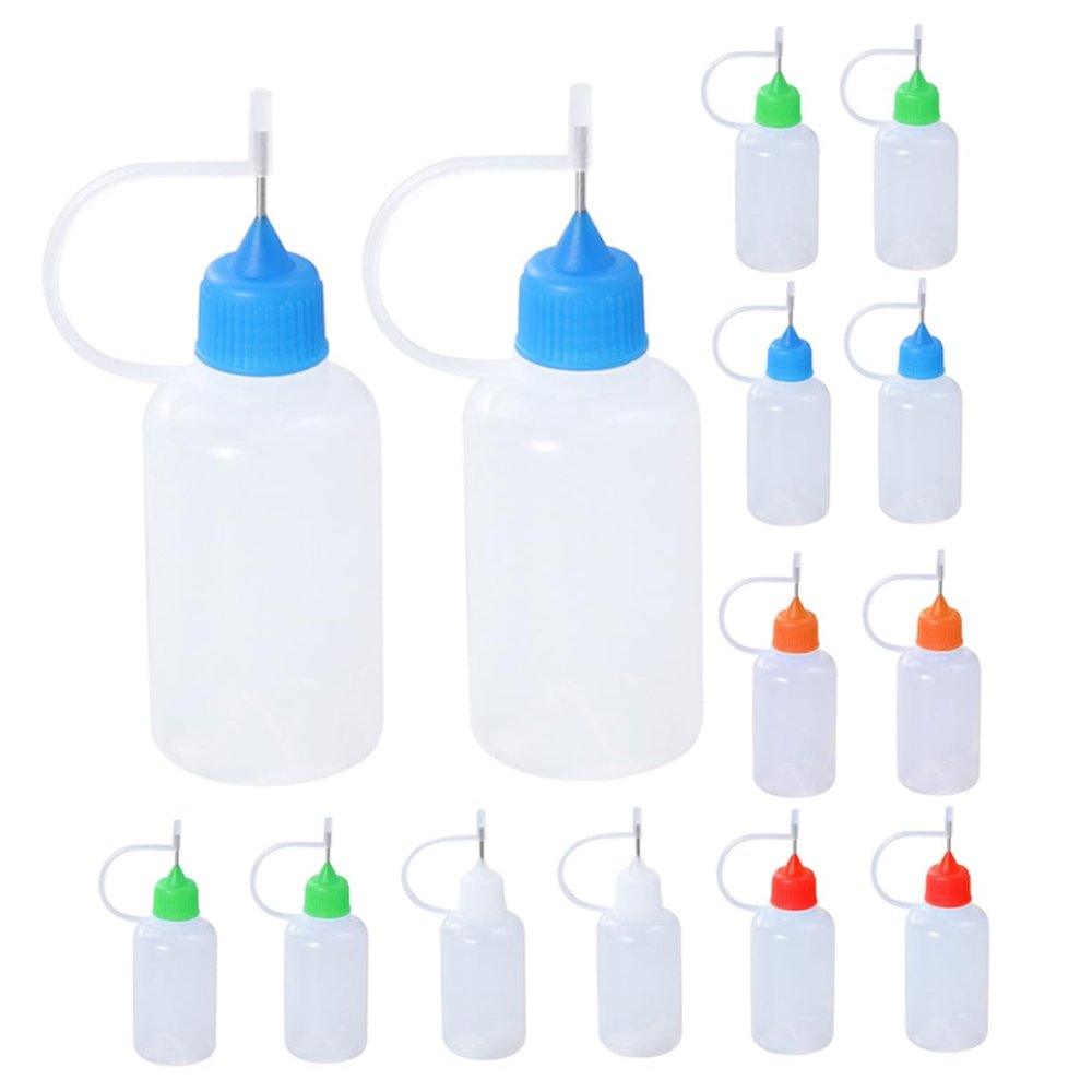 SOLUSTRE 30ml Applicator Bottles with Reusable Tips