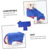 INOOMP Quick-Drying Super Absorbent Pet Bath Towel for Dogs and Cats, Blue view 3