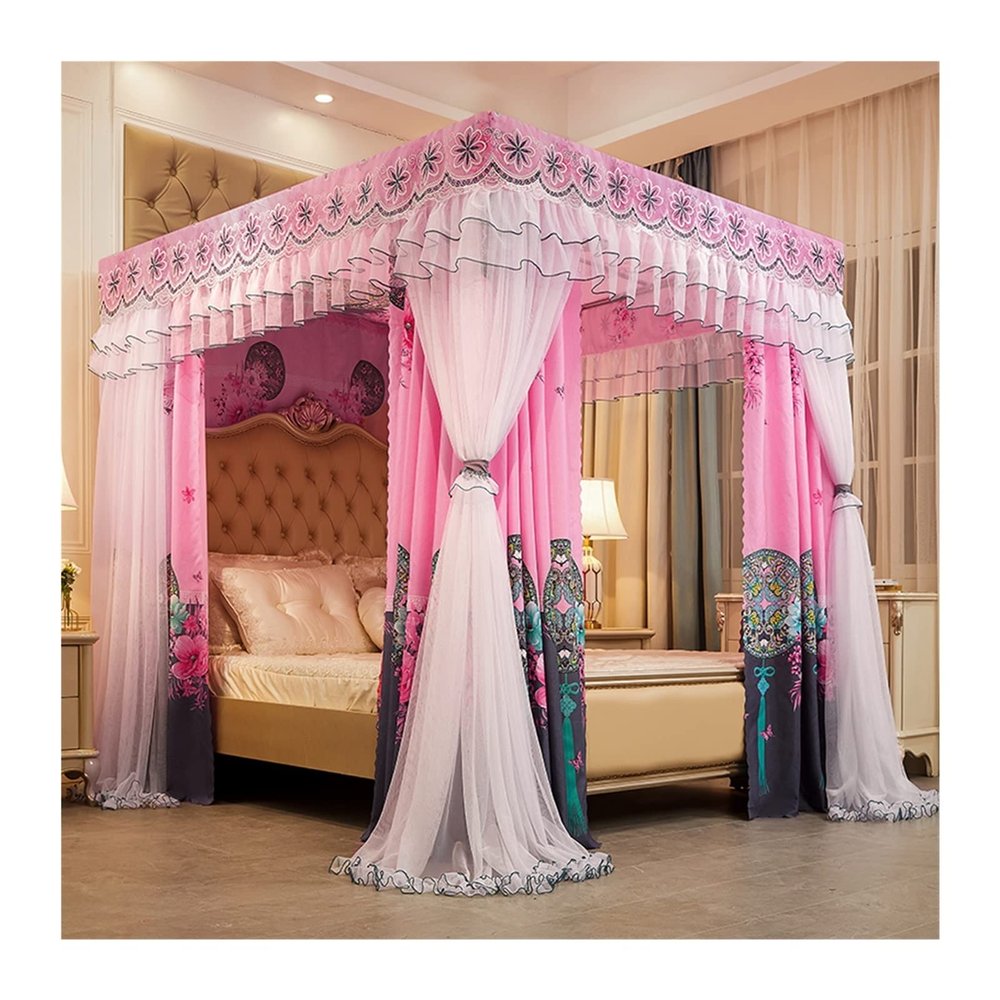 Luxury Princess-Style Bed Canopy Mosquito Net, 180 x 200 x 200 cm