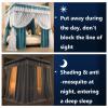 Luxury Princess-Style Bed Canopy Mosquito Net, 180 x 200 x 200 cm view 2