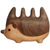Wooden Hedgehog Massage Comb for Scalp and Hair view 1
