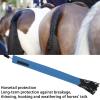 Horse Tail Bag, Lightweight, Waterproof, for Protection, Care, and Shows with Fleece Fabric, Suitable for Horses (Blue) view 2