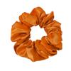 Anevous 3-Pack Solid-Color Scrunchies for Women and Girls, Orange view 1