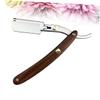 Healeved 2-Piece Men's Vintage Stainless Steel Razors with Wooden Handles view 2