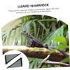 INOOMP 2-Piece Reptile Hammock for Bearded Dragons view 3
