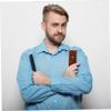 Healeved 3-Piece Brown PU Leather Razor Protective Case view 2