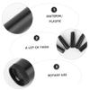 Healeved 75-Piece Empty Black Plastic Lip Balm Tubes view 3