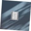 Homoyoyo 4-Piece Child-Safe PP Outlet Covers, Weather-Resistant, Transparent view 4