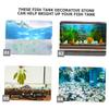 HAPINARY 1-Set Green Fluorite Decorative Stones for Aquariums and Plants view 2