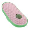 Sticky Wall-Mounted Cat Massage Comb, Pink ABS view 1