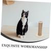 WOONEKY 2-Piece Wall-Mounted Wooden Cat Climbing Ladder for Indoor Cats, Space-Saving Cat Furniture view 2
