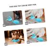 Supvox 2-Piece Interactive Suction-Cup Dog Toy for Large and Small Dogs, Treat Dispenser and Chew Toy in Colorful Design view 2