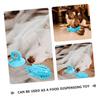 Supvox 2-Piece Interactive Suction-Cup Dog Toy for Large and Small Dogs, Treat Dispenser and Chew Toy in Colorful Design view 3