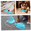 Supvox 2-Piece Interactive Suction-Cup Dog Toy for Large and Small Dogs, Treat Dispenser and Chew Toy in Colorful Design view 4