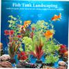 Happyyami 11-Piece Aquarium Plant Decoration view 2