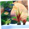 Happyyami 11-Piece Aquarium Plant Decoration view 3