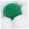 BCOATH Interactive Cat Toy Wool Ball with Bell view 2