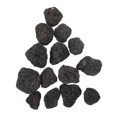Cabilock Black Volcanic Rock Decorative Stones, 100 g, 1 Bag