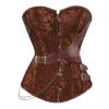 TRIGLICOLEUM Women's Full-Bust Tummy-Control Corset Top view 1