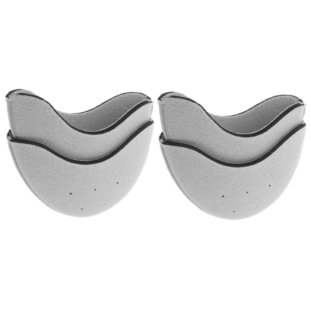 Healvian 2-Pair Pointe Shoe Toe Pads, Soft and Breathable Protective Toe Covers for Ballet Shoes
