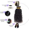 Human Hair Water Wave Bundles, Brazilian Deep Wave Human Hair, 3 Bundles for Black Women, 100% Human Hair Extensions (20 inches, 1 p view 3